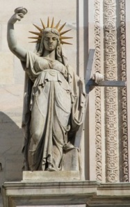 La Statua della Libertà... alla milanese!!
